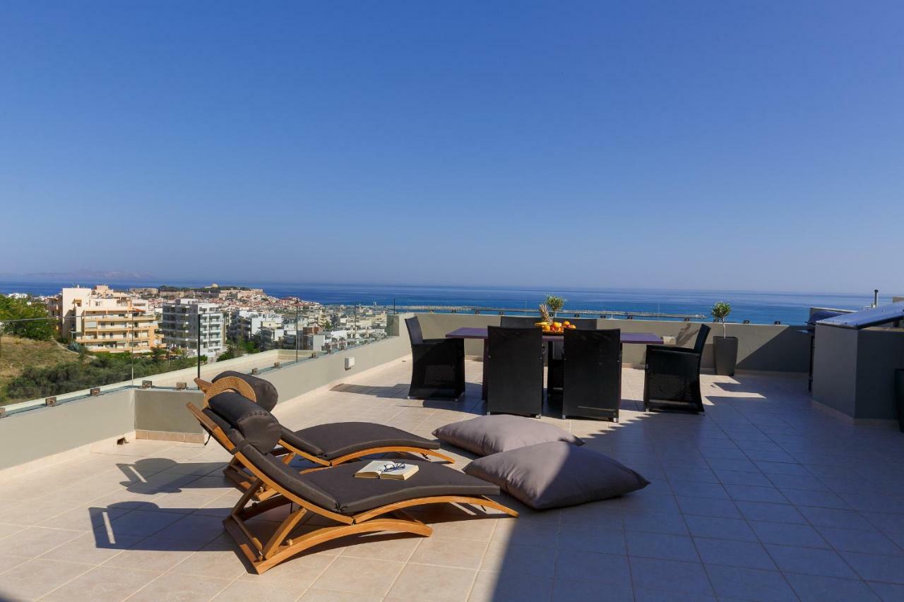 Apartmán Stelios Penthouse Rethymno Exteriér fotografie