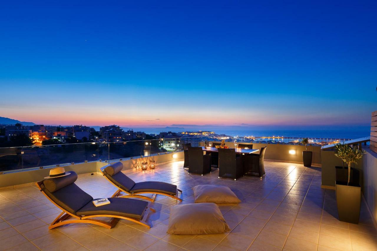 Apartmán Stelios Penthouse Rethymno Exteriér fotografie
