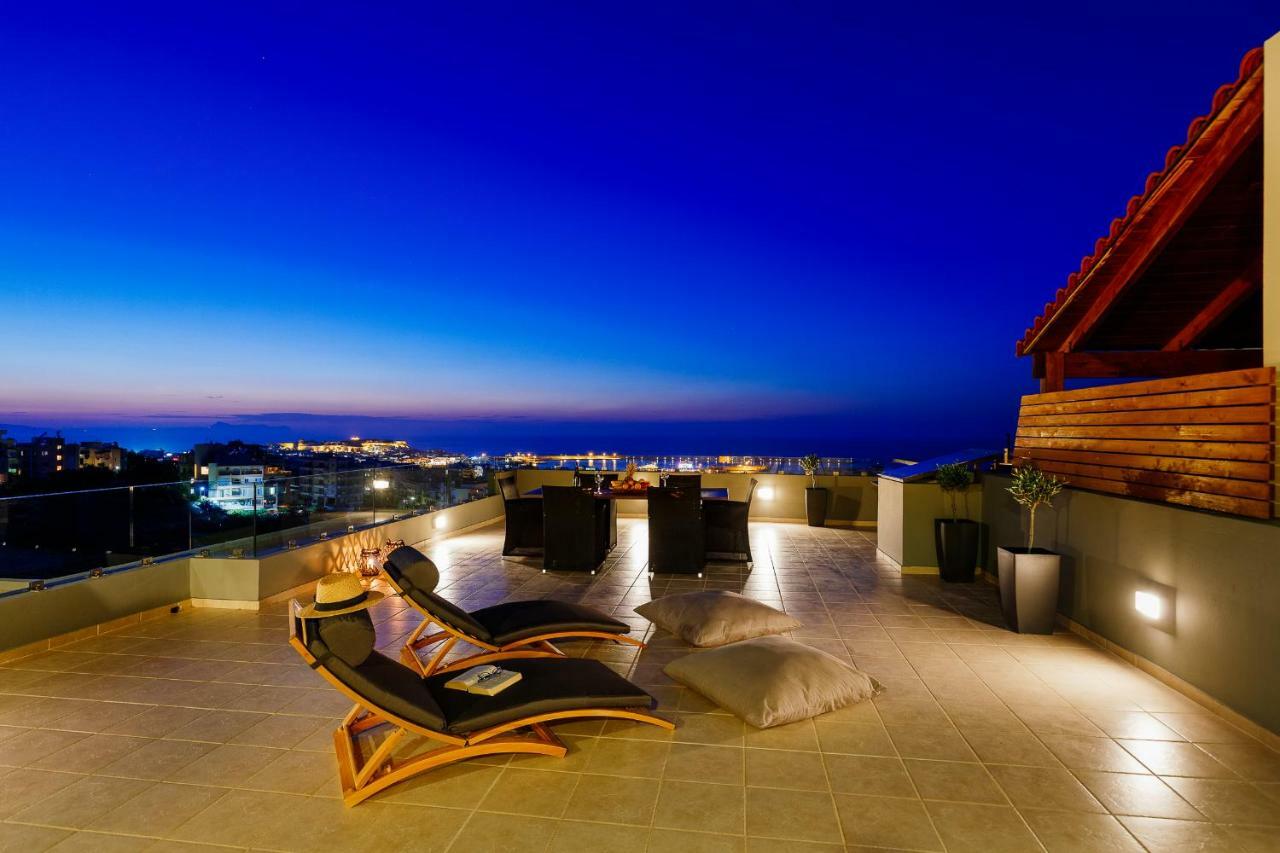 Apartmán Stelios Penthouse Rethymno Exteriér fotografie