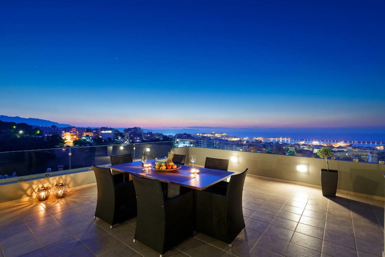 Apartmán Stelios Penthouse Rethymno Exteriér fotografie