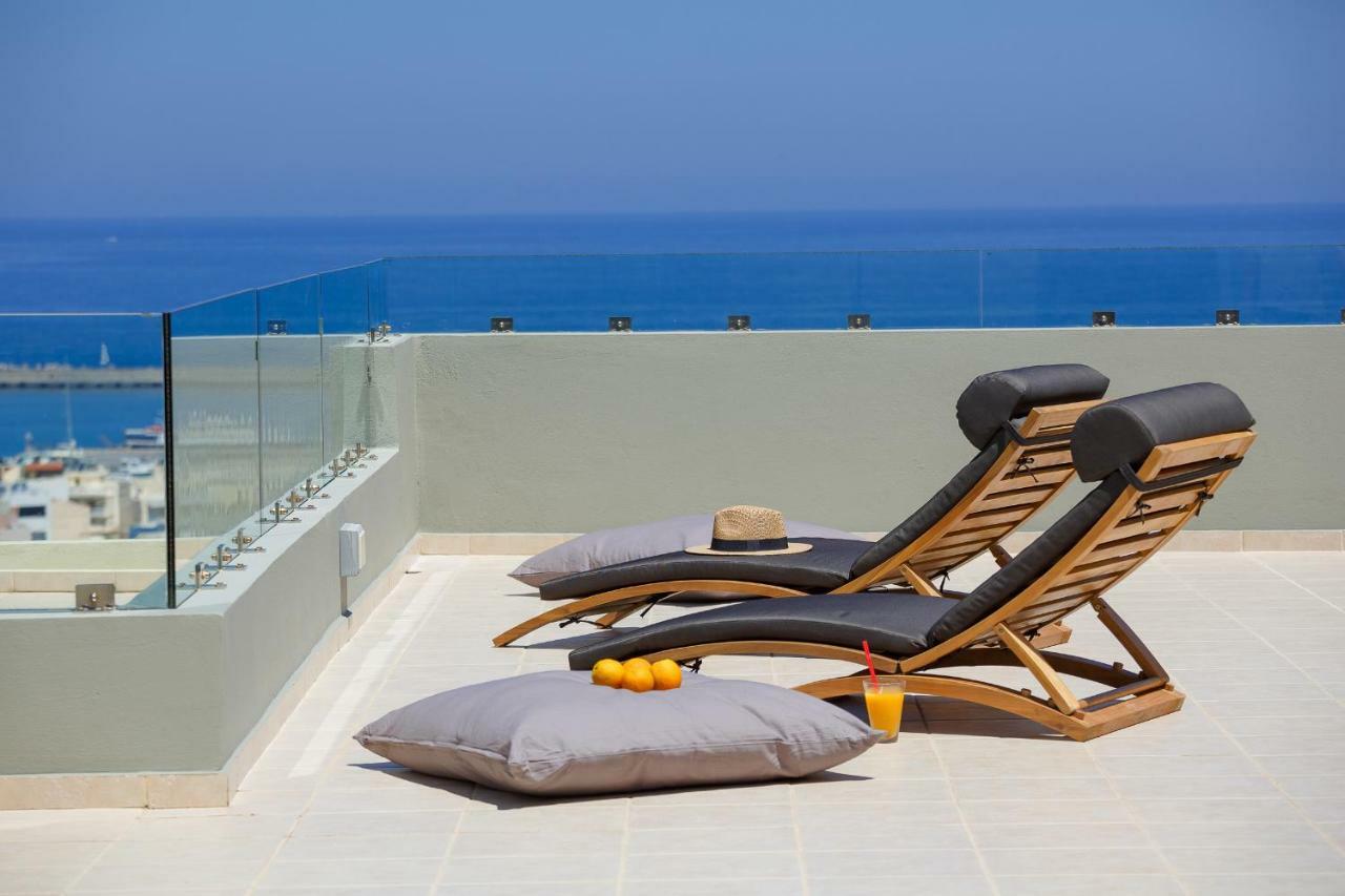 Apartmán Stelios Penthouse Rethymno Exteriér fotografie
