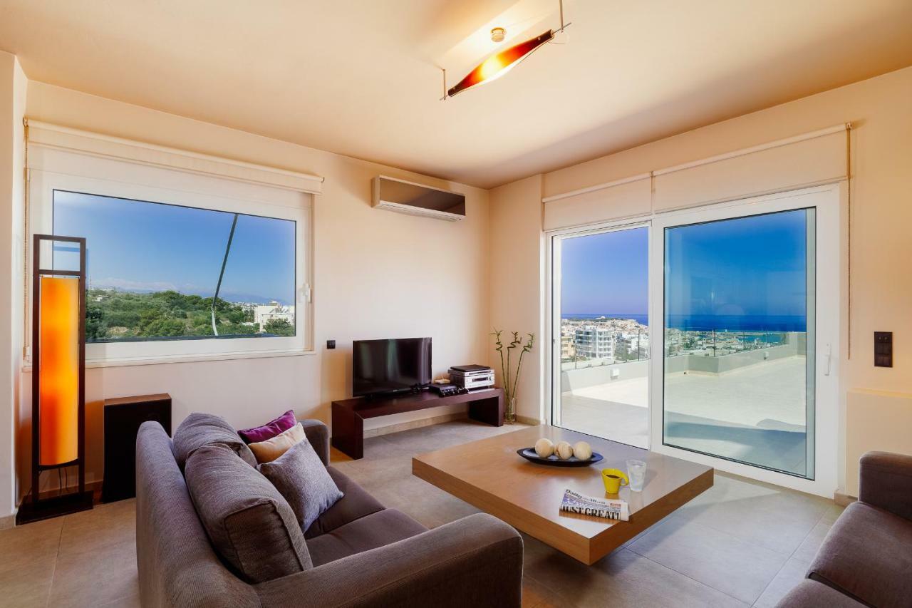 Apartmán Stelios Penthouse Rethymno Exteriér fotografie