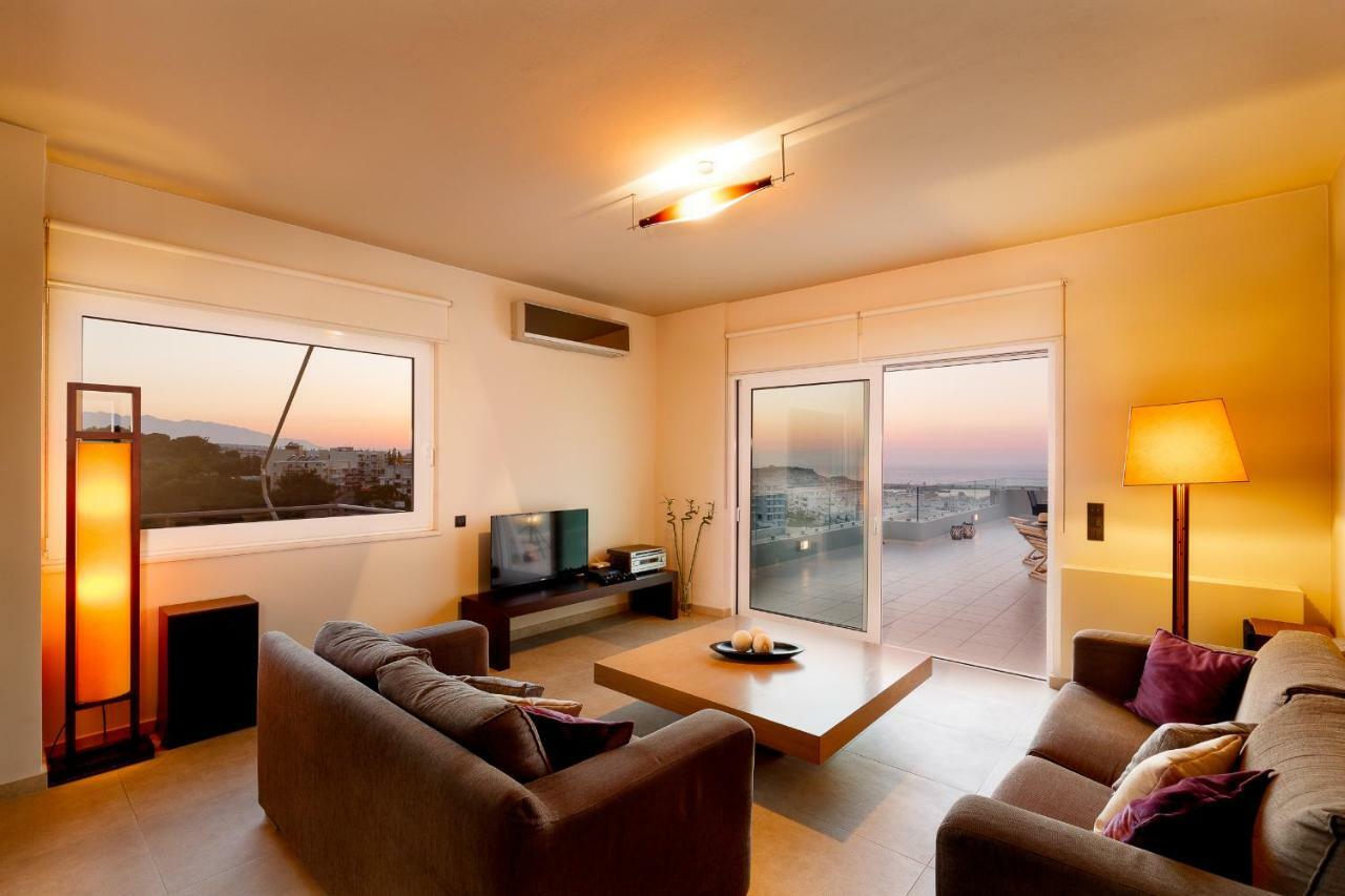 Apartmán Stelios Penthouse Rethymno Exteriér fotografie