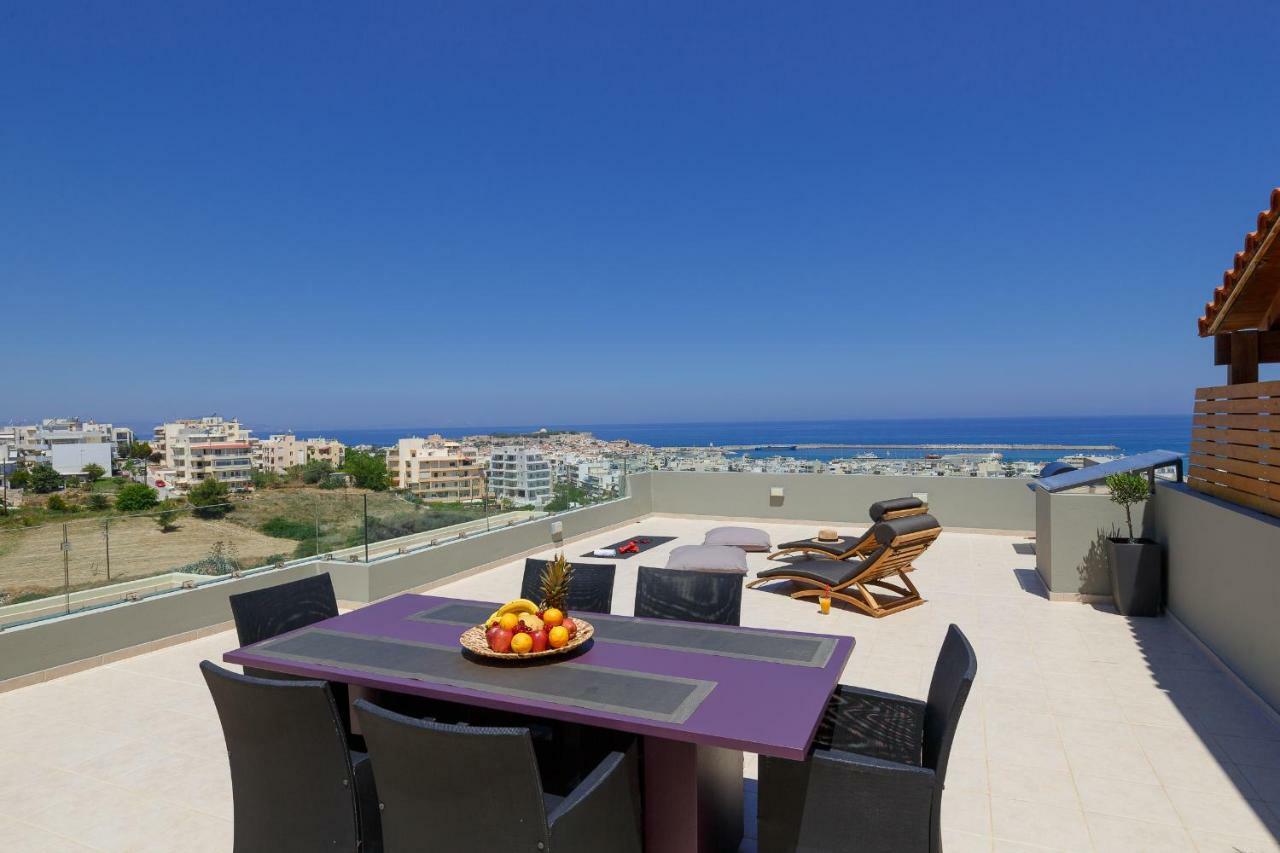 Apartmán Stelios Penthouse Rethymno Exteriér fotografie